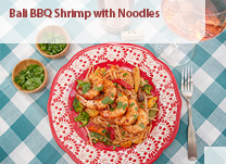 Bali BBQ Shrimp with Noodles